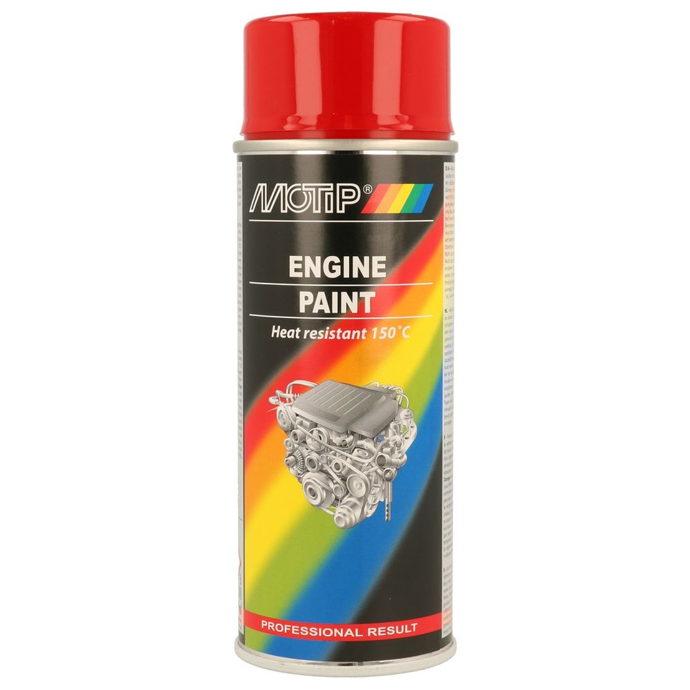 PEINTURE MOTEUR ROUGE BRILLANTE 150°C AEROSOL 400ML MOTIP. Référence dans la vente de pièces automobiles, BABACAR FRANCE propose un catalogue complet avec des prix direct fournisseur. La plateforme assure une livraison express et un service client professionnel disponible pour tout conseil. La satisfaction client est garantie avec un support technique réactif.