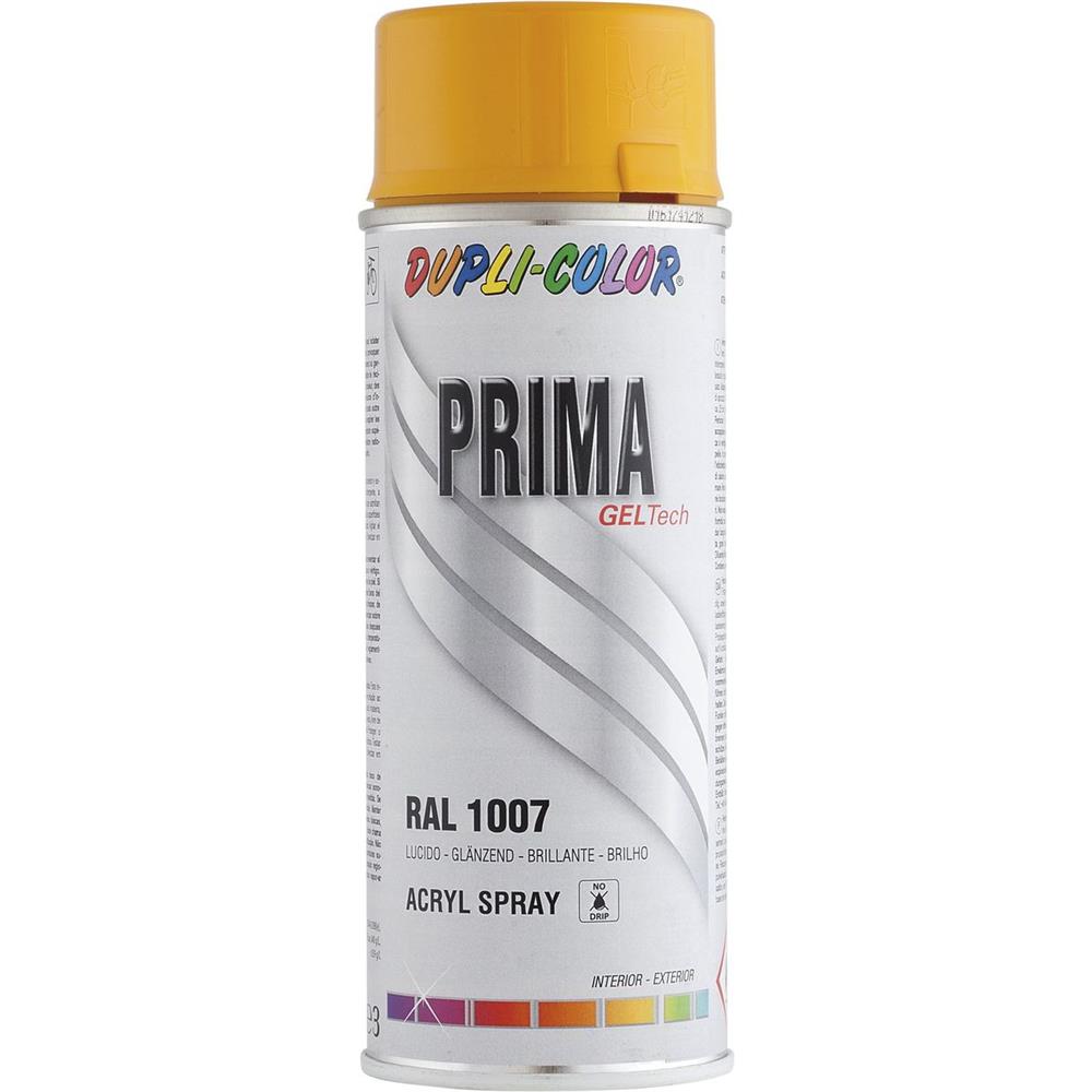 PEINTURE PRIMA RAL 1007 JAUNE CHROME BRILLANT 400ML DUPLI COLOR. BABACAR FRANCE modernise l'achat de pièces auto avec sa plateforme e-commerce intuitive et son large choix de composants. Les clients profitent de tarifs compétitifs et d'une livraison express sur toute l'Europe. Le site garantit la qualité de ses produits avec un service après-vente performant.