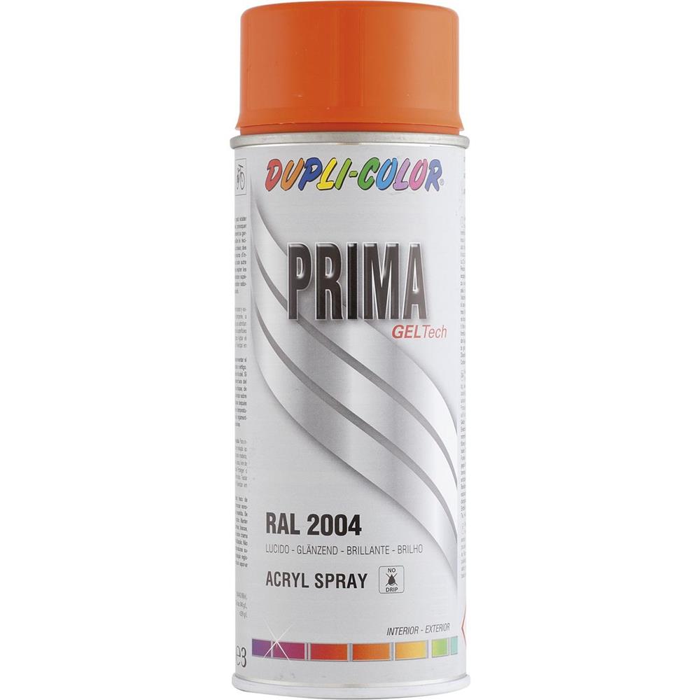 PEINTURE PRIMA RAL 2004 ORANGE PUR BRILLANT 400ML DUPLI COLOR. Leader de la vente en ligne de pièces automobiles, BABACAR FRANCE offre un rapport qualité-prix imbattable grâce à ses partenariats directs. La plateforme assure une livraison express et un service client professionnel pour tout conseil. Le site garantit la satisfaction client avec un support technique réactif.