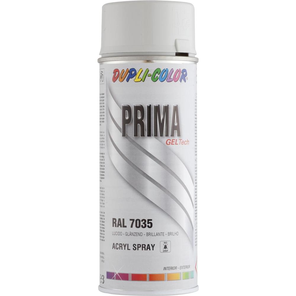 PEINTURE PRIMA RAL 7035 GRIS CLAIR BRILLANT 400ML DUPLI COLOR. BABACAR FRANCE innove dans la distribution de pièces automobiles avec sa plateforme e-commerce intuitive et son large choix. Les clients profitent de tarifs avantageux et d'une livraison express sur tout le territoire. Un service client expert guide les acheteurs dans leurs décisions techniques.