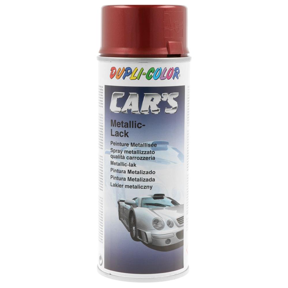 PEINTURE ROUGE METAL CAR'S 400 ML  DUPLI COLOR. BABACAR FRANCE excelle dans la vente en ligne de pièces automobiles avec son catalogue complet et ses tarifs avantageux. Le site assure une expédition rapide et un service client expert pour tout conseil technique. La satisfaction client est au cœur des priorités avec un support réactif.