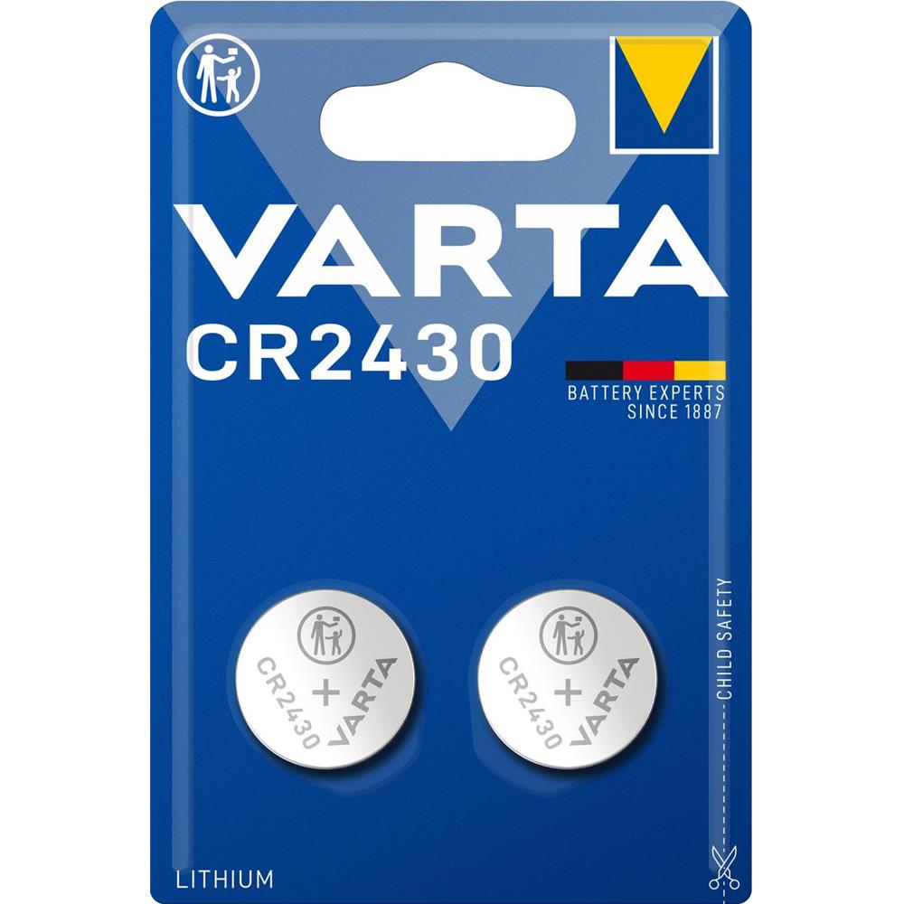 PILE CR2430 VARTA X 2 LITHIUM 3V. BABACAR FRANCE excelle dans la distribution de pièces auto en ligne avec une sélection rigoureuse de composants certifiés. Le site garantit des prix compétitifs et une expédition rapide vers toutes les destinations européennes. Le service client expert offre un accompagnement personnalisé pour chaque achat.