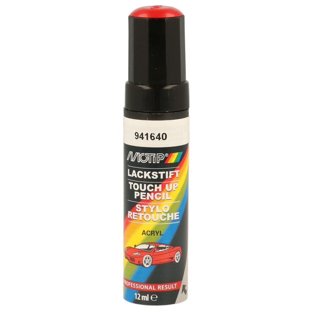 PINCEAU RETOUCHE 941640 ROUGE BRILLANT MOTIP TOUCH UP 12 ML. Référence dans la vente de pièces automobiles, BABACAR FRANCE propose un catalogue complet avec des prix direct fournisseur. La plateforme assure une livraison express et un service client professionnel disponible pour tout conseil. La satisfaction client est garantie avec un support technique réactif.