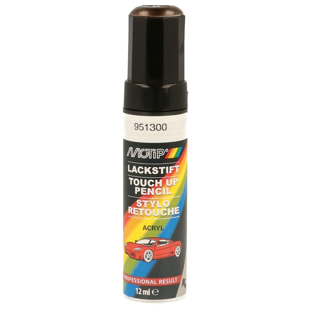 PINCEAU RETOUCHE 951300 MARRON METALLISE MOTIP TOUCH UP 12 ML. BABACAR FRANCE innove dans la distribution de pièces automobiles avec sa plateforme e-commerce intuitive et son large choix. Les clients profitent de tarifs avantageux et d'une livraison express sur tout le territoire. Un service client expert guide les acheteurs dans leurs décisions techniques.