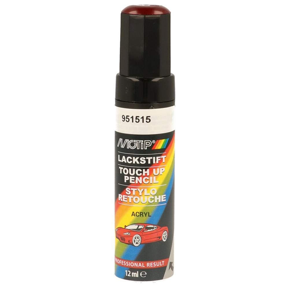 PINCEAU RETOUCHE 951515 ROUGE METALLISE MOTIP TOUCH UP 12 ML. Leader de la vente de pièces auto en ligne, BABACAR FRANCE propose une expérience d'achat simplifiée avec son moteur de recherche par véhicule. Les clients bénéficient de prix avantageux et d'une livraison rapide sur l'ensemble des produits. Un service client professionnel assure un support technique personnalisé.