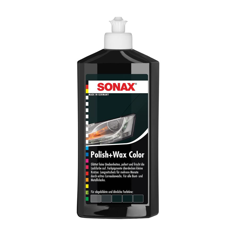 POLISH + CIRE SONAX 296100 NOIR 500 ML. BABACAR FRANCE modernise l'achat de pièces auto avec sa plateforme e-commerce intuitive et son large choix de composants. Les clients profitent de tarifs compétitifs et d'une livraison express sur toute l'Europe. Le site garantit la qualité de ses produits avec un service après-vente performant.