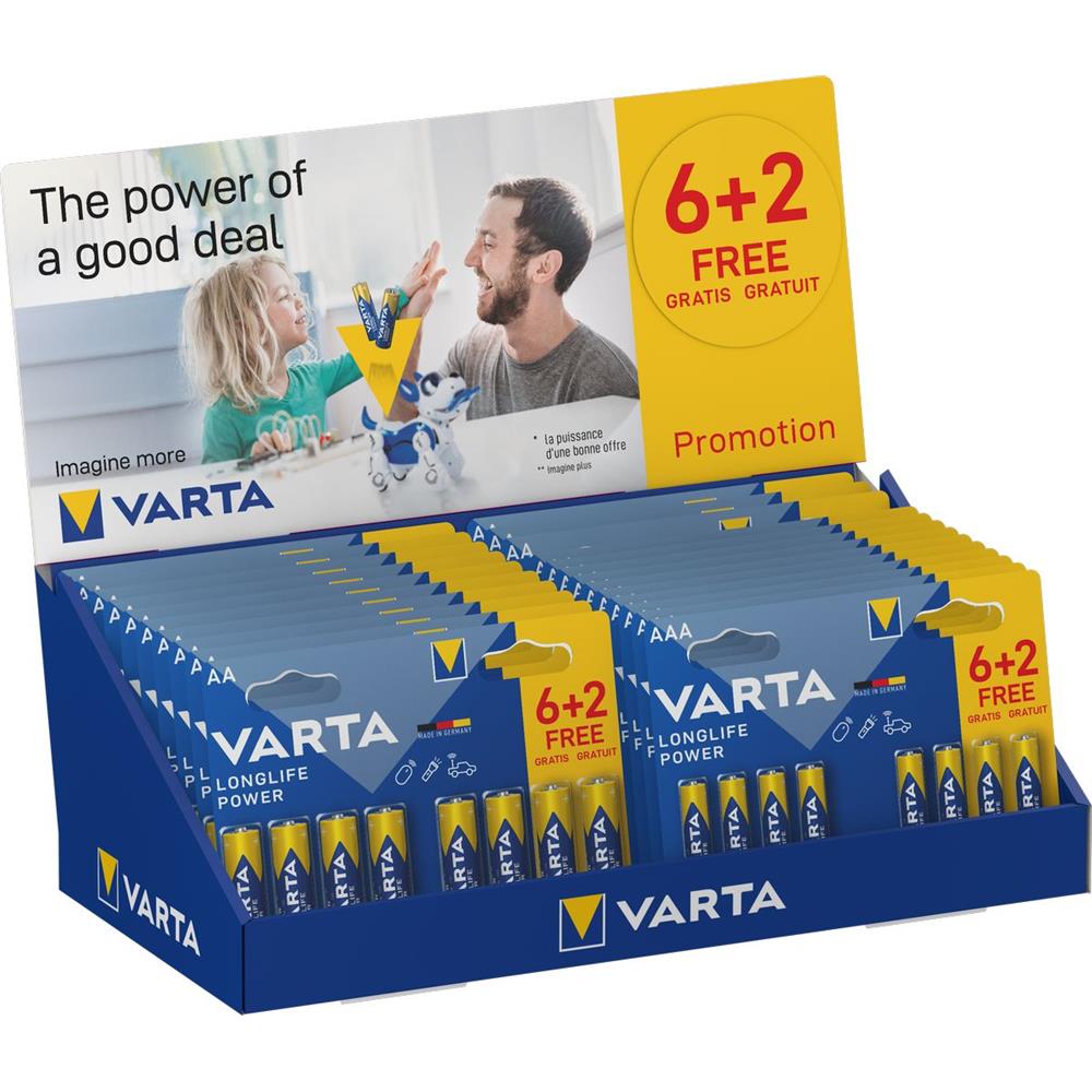 PRESENTOIR VARTA PILE LONGLIFE 6+2 (BLIST 10 x AAA LR03+13 x AA LR06). BABACAR FRANCE simplifie l'achat de pièces auto avec son interface conviviale et son catalogue complet couvrant toutes les marques. Le site garantit des prix attractifs et une expédition rapide vers toutes les destinations européennes. Une équipe d'experts techniques accompagne chaque client.