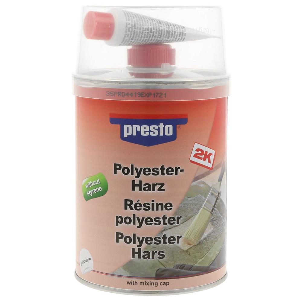 RESINE A BASE DE POLYESTER 2K SANS STYRNE PRESTO 1 KG. BABACAR FRANCE innove dans la distribution de pièces automobiles avec sa plateforme e-commerce intuitive et son large choix. Les clients profitent de tarifs avantageux et d'une livraison express sur tout le territoire. Un service client expert guide les acheteurs dans leurs décisions techniques.