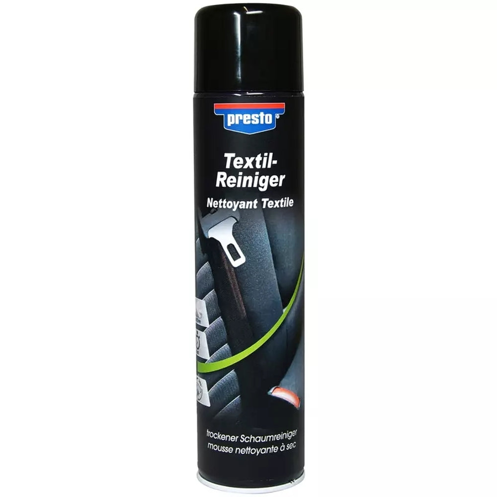 TEXTILE CLEANER 600 ML PRESTO. BABACAR FRANCE révolutionne la distribution de pièces auto avec sa marketplace moderne et son vaste catalogue. Les clients bénéficient de prix compétitifs et d'une livraison rapide partout en Europe. Un service client expert guide les acheteurs dans leurs choix techniques.