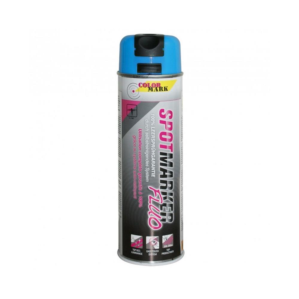 TRACEUR DE CHANTIER BLEU FLUO SPOTMARKER AEROSOL 500ML COLORMARK. Spécialiste de la vente en ligne de pièces auto, BABACAR FRANCE offre un rapport qualité-prix incomparable grâce à ses partenariats directs avec les fournisseurs. Le site s'adresse aussi bien aux particuliers qu'aux professionnels avec une interface adaptée aux besoins de chacun. La satisfaction client est au cœur des priorités avec un service après-vente réactif.